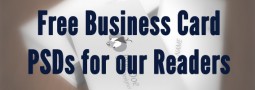 Free Business Card PSDs for our Readers