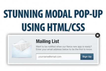 Stunning Modal Web PopUp [Freebies]