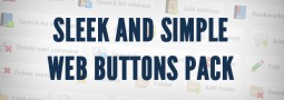 Sleek and Simple Web Buttons Pack [Freebies]