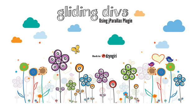 glding_divs Gliding divs using jparallax plugin