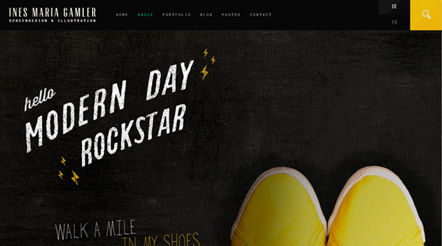 Ines Maria Gamler Best Responsive Website Examples