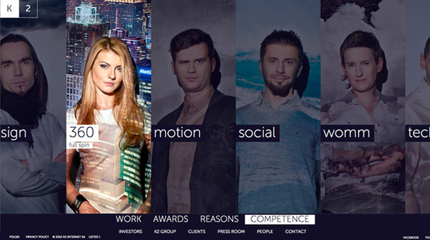 K2 Team Best Responsive Website Examples
