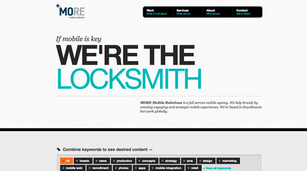 More Mobile Relations Best Responsive Website Examples