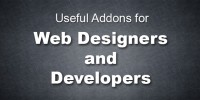Useful addons for web designers and developers