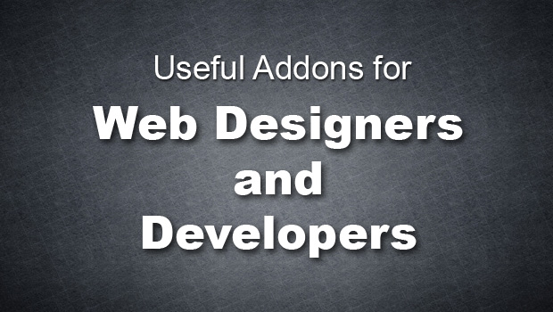 useful-addons-for-web-designers-and-developers Useful addons for web designers and developers