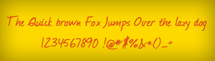 Hand Drawn Fonts