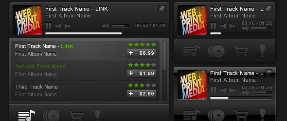 Music Players for Website and Blog Article Image