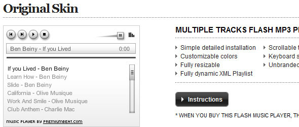Music Players for Website and Blog Article Image