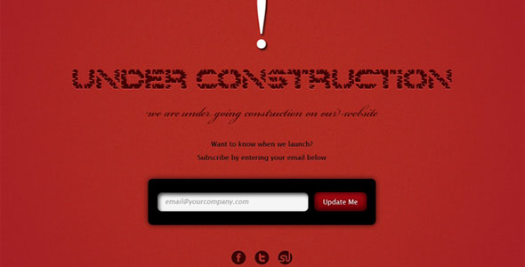 Under Construction HTML Website Templates and Layouts Article Image