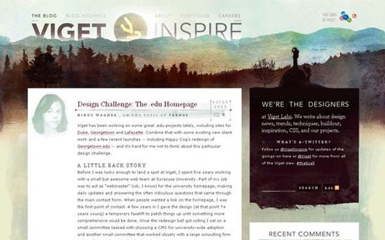 Inspiration | Amazing Nature Inspired Web Designs