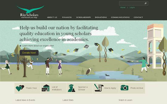 Inspiration | Amazing Nature Inspired Web Designs