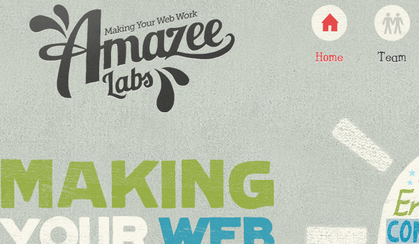 Examples of Subtle Textures and Patterns in Web Design