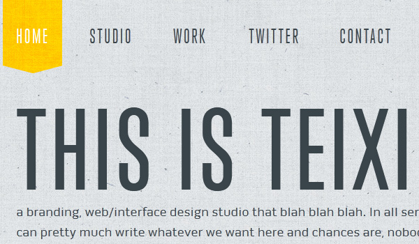 Examples of Subtle Textures and Patterns in Web Design