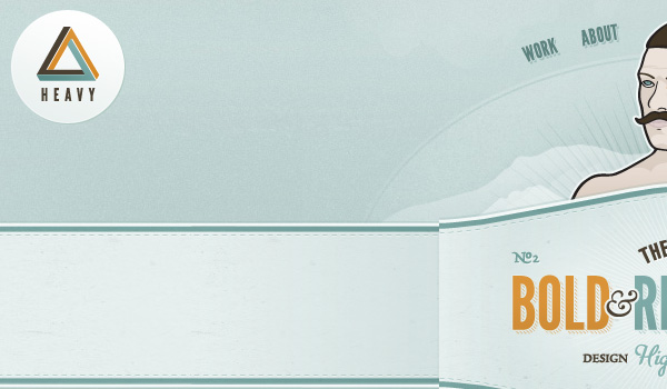Examples of Subtle Textures and Patterns in Web Design