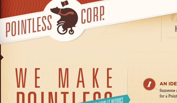 Examples of Subtle Textures and Patterns in Web Design
