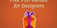 Free PSD bundle for Designers